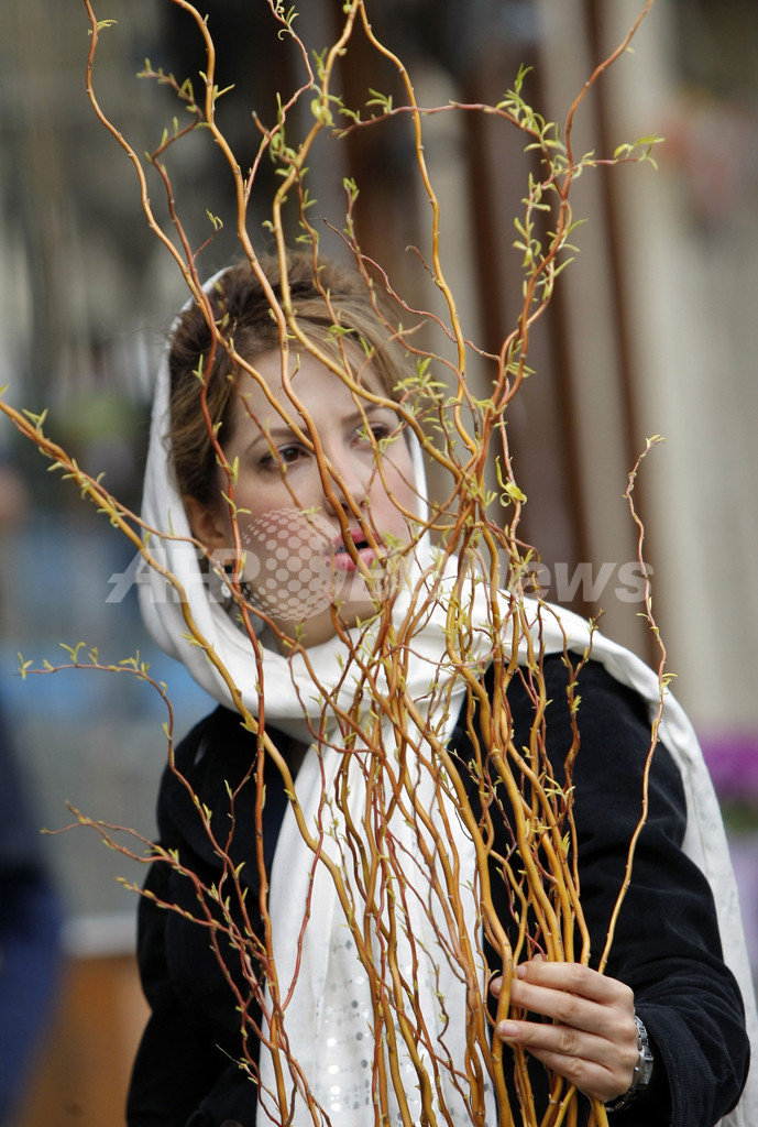 イラン暦の新年「ノールーズ」、祝いの準備にいそしむ人びと