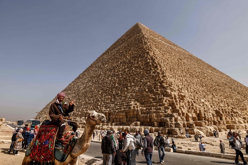 ギザの大ピラミッド内に未知の通路 エジプト 写真15枚 国際ニュース ...