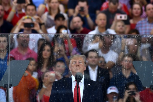 1700年代に空港？ トランプ氏演説、史実に誤り