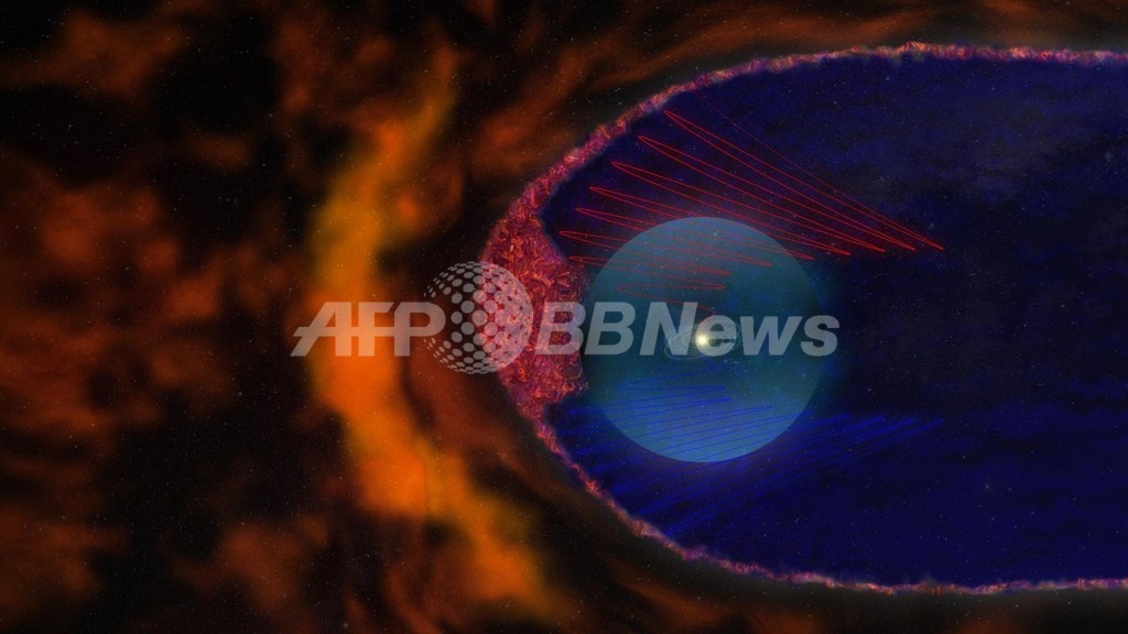 太陽系最外縁部は磁気の泡だらけ、NASA