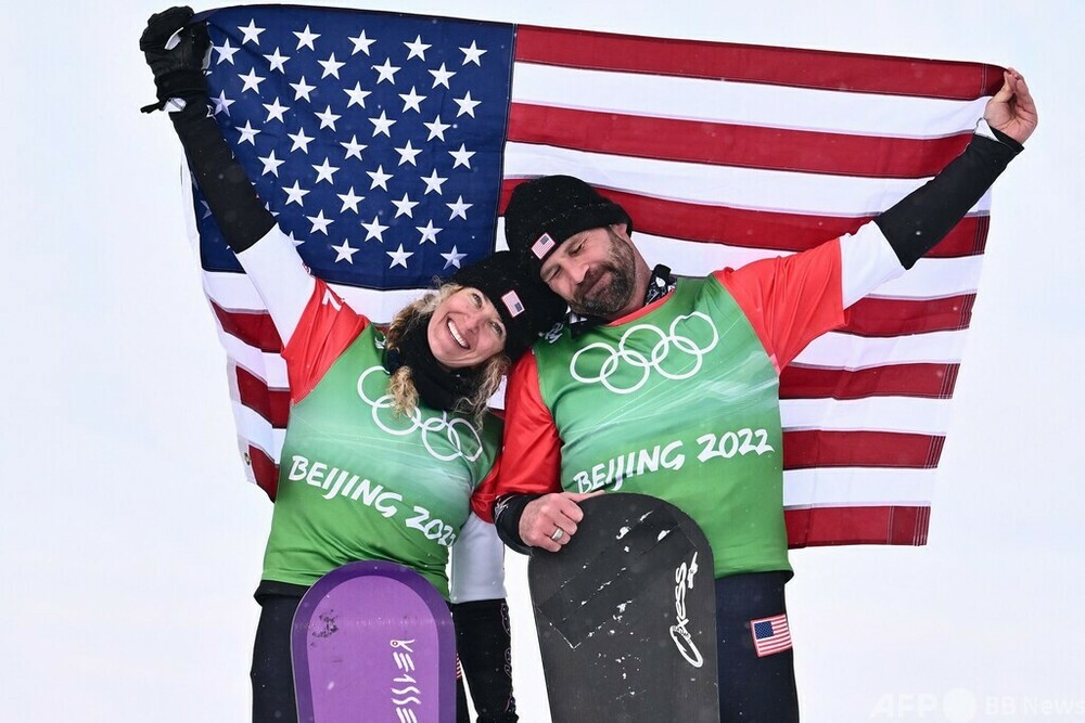 スノボクロス混合団体、米国が初代王者に 北京五輪 写真5枚 国際