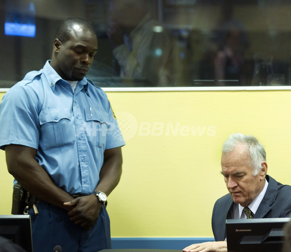 ムラディッチ被告の公判開始 旧ユーゴ国際戦犯法廷 写真3枚 国際ニュース Afpbb News