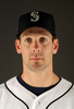 米大リーグ（MLB）のシアトル・マリナーズ（%%Seattle Mariners%%）は25日、キャンプが行われているアリゾナ州ピオリア（Peoria）でメディア向けのフォトデーを催した。写真はポーズをとるクリフ・リー（%%Cliff Lee%%）。（2010年2月25日撮影）(c)AFP/Getty Images/Ezra Shaw