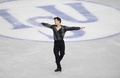 13-14フィギュアスケートのグランプリ（GP）ファイナル、男子シングル・ショートプログラム（SP）。演技に臨むパトリック・チャン（Patrick Chan、2013年12月5日撮影）。(c)AFP/Toru YAMANAKA
