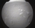 火星に着陸した米航空宇宙局（NASA）の火星探査車「パーシビアランス」が送信した火星地表の画像（2021年2月18日撮影）。(c)AFP PHOTO / NASA/HANDOUT