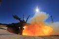 カザフスタン・バイコヌール宇宙基地から打ち上げられたロシアの宇宙船ソユーズ。ロスコスモス提供（2021年10月5日撮影・公開）。(c)AFP PHOTO / Russian space agency Roscosmos