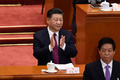 全国人民代表大会の開会式に臨む中国の習近平国家主席（2018年3月5日撮影）。(c)AFP PHOTO / WANG ZHAO