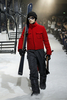 フランス・パリ市内で発表された「モンクレール ガム・ルージュ（Moncler Gamme Rouge）」12/13年秋冬コレクション（2012年3月8日撮影）。(c)Moncler Gamme Rouge