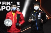 張本智和が優勝 WTTチャンピオンズ 写真10枚 国際ニュース