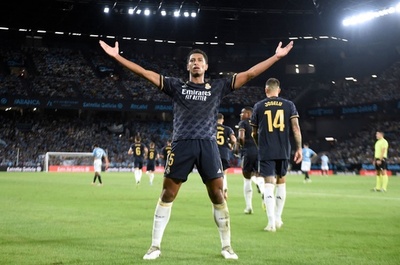 ベリンガムが3戦連続ゴール レアルはセルタに辛勝