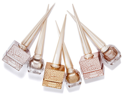 メタリックな魅力を放つ「クリスチャン ルブタン」ネイル＆リップ