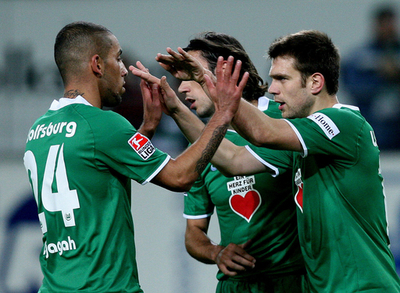 ボルフスブルク メンヘングラッドバッハに快勝