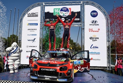 オジェが今季2勝目、ラリー・メキシコで通算5度目の優勝