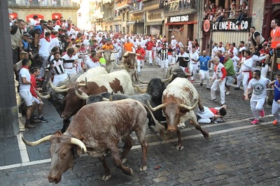 牛追い祭りで3人死亡 スペイン東部