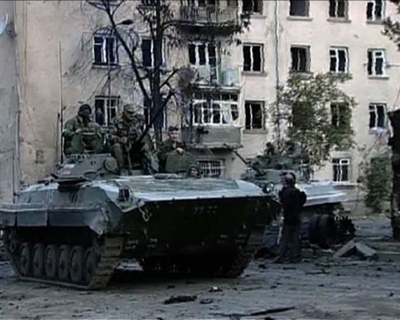 【動画】ロシアが南オセチア掌握、停戦の兆し見えず