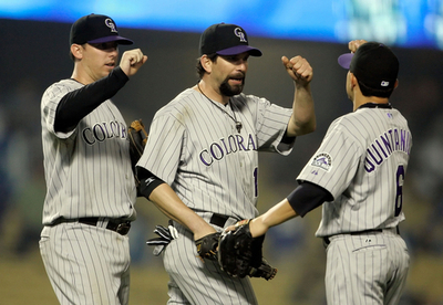 ロッキーズ ドジャースに快勝し球団連勝記録を11に伸ばす