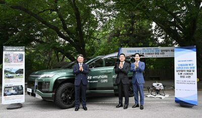 電気自動車からドローンが発進…韓国・現代自動車が挑む「5000万粒の種で山火事跡地を救う」プロジェクト