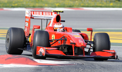 ライコネンがトップタイムを記録、バルセロナテスト