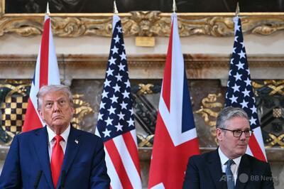 「かつての米英ではない」 トランプ氏、対イラン協力めぐり英首相を批判