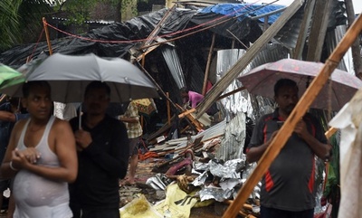 擁壁崩落事故の死者22人に、インド・ムンバイ