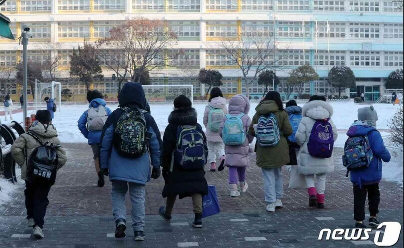 ソウルのある小学校の様子（写真は記事の内容とは関係ありません）(c)news1