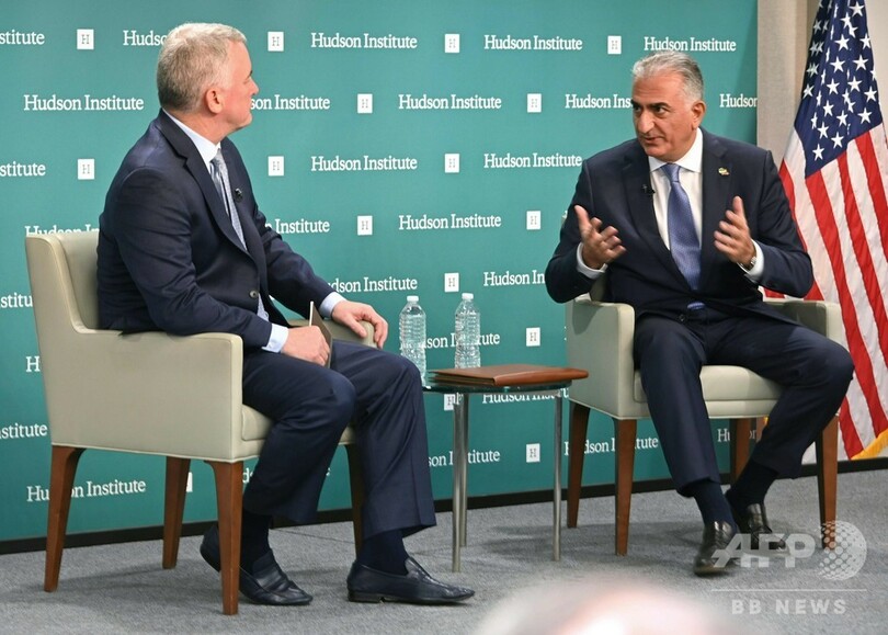 米に亡命の元皇太子「イランの現体制は数か月以内に崩壊する」