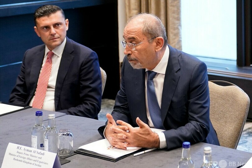 イスラエルの「民族浄化」阻止を ヨルダン外相、米国務長官に要請