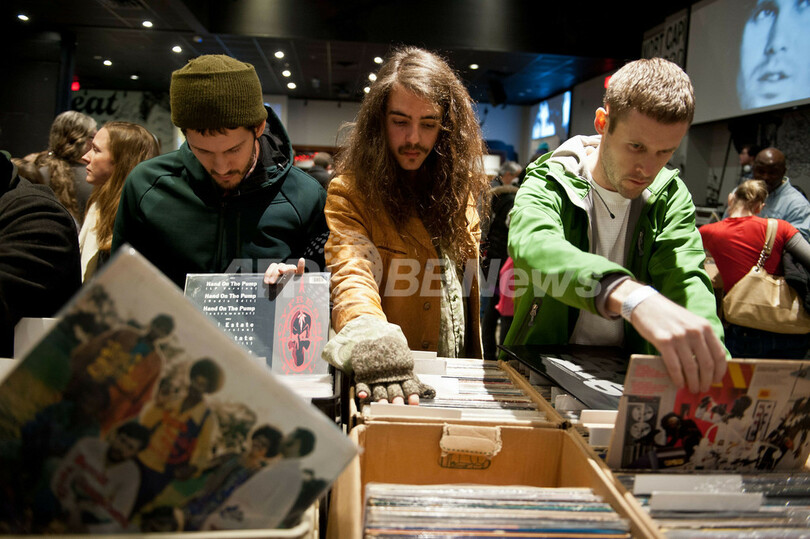 米首都でレコードフェア、売上好調のアナログ媒体