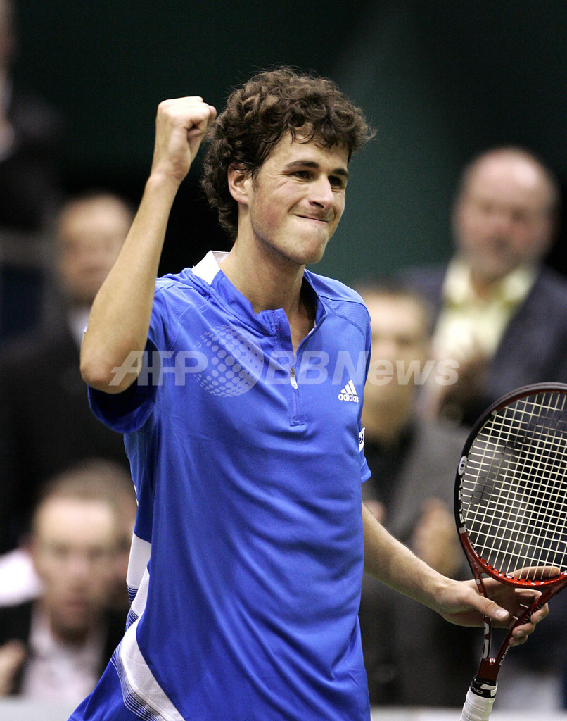 ＜男子テニス ABNアムロ・世界テニス・トーナメント2007＞ハーセ カラヌシッチに勝利し2回戦に進出 - オランダ
