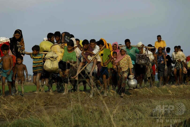 ミャンマー衝突、バングラへの避難者数が12万人超に 人道危機の恐れも