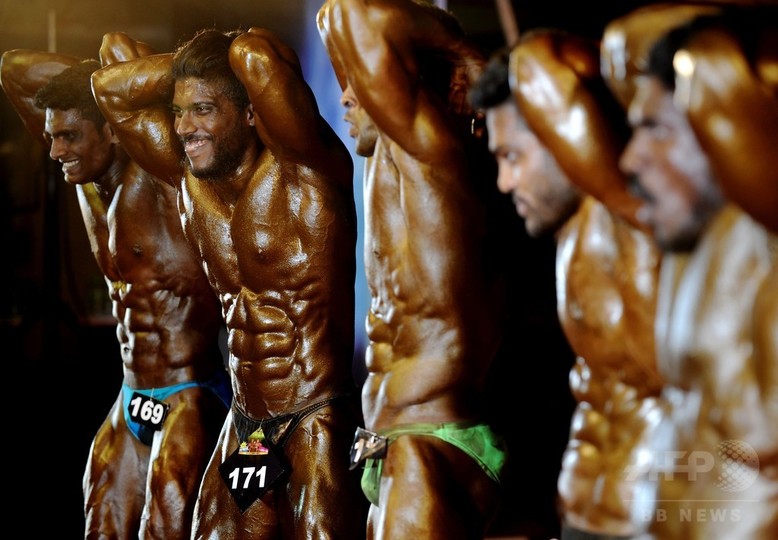 鋼の肉体を見よ インドのボディービル大会 ミスター スチールマン 写真9枚 国際ニュース Afpbb News