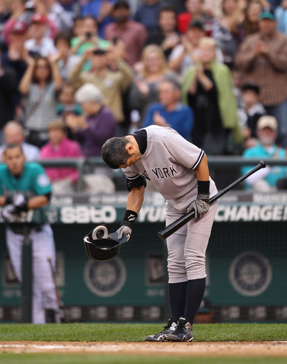 ヤンキースのイチローがマリナーズ戦で1安打、黒田が10勝目 写真 ヤンキースのイチローがマリナーズ戦で1安打、黒田が10勝目 写真