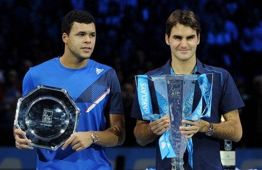 フェデラー 史上最多6度目の制覇、ATPツアーファイナル 写真13枚 国際