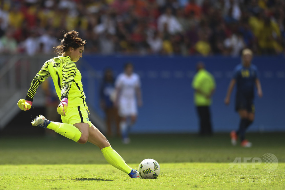 4連覇逃した米国代表GKソロ、スウェーデンを「臆病者」呼ばわり 写真1