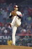 9月29日のオークランド・アスレチックス戦に先発登板した米大リーグ（MLB）、ロサンゼルス・エンゼルスの大谷翔平（2022年9月29日撮影）。(c)Michael Owens/Getty Images/ AFP