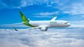 春秋航空日本の旅客機。春秋航空日本提供（2019年5月20日撮影）。(c)Xinhua News