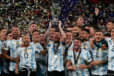 アルゼンチン フィナリッシマ メッシ アルゼンチンがフィナリッシマV メッシ躍動でイタリア下す 写真18枚