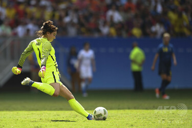 4連覇逃した米国代表GKソロ、スウェーデンを「臆病者」呼ばわり 写真1