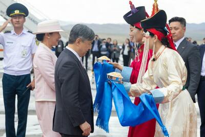 両陛下、モンゴル訪問