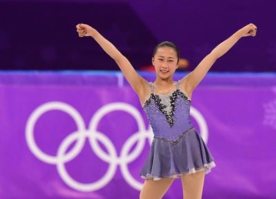フィギュア女子で22位の李香凝、平昌五輪