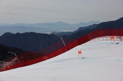 アルペン男子滑降、強風で延期に 北京五輪