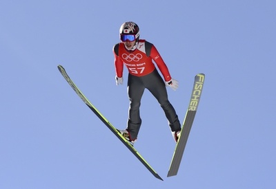 男子ジャンプ日本代表が公式練習、ソチ五輪