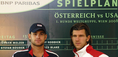 デビスカップ オーストリアvs米国の対戦カードが決まる