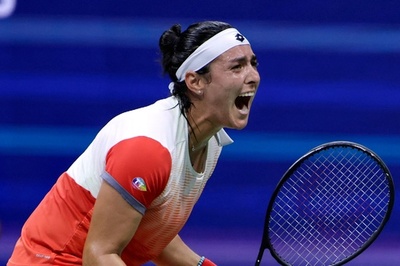 ジャバーが全米OP決勝進出、GS2大会連続 好調ガルシアに圧勝