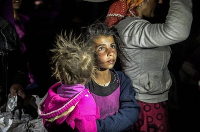トルコに逃れたシリアのクルド避難民、13万人超える