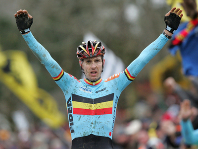 ＜自転車 07シクロクロス世界選手権＞エルウィン・ベルベッケン 男子エリートの部で優勝 - ベルギー