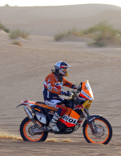 ＜ダカールラリー2007＞コマ 第8ステージを終え総合首位の座を堅守 - モーリタニア