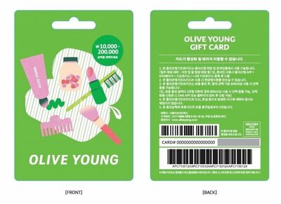 韓国オリーブヤング、ギフトカードをGS25で販売…全国約1万8000店舗に初展開