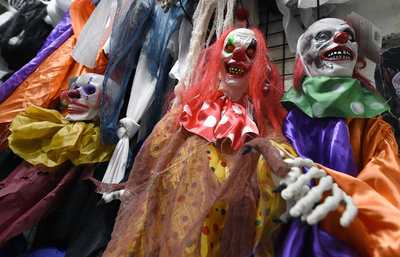 米のピエロ騒動、ハロウィーンにも影響
