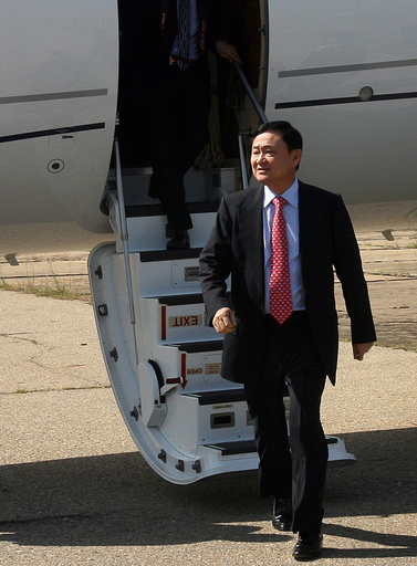 タクシン元タイ首相、カンボジア入り